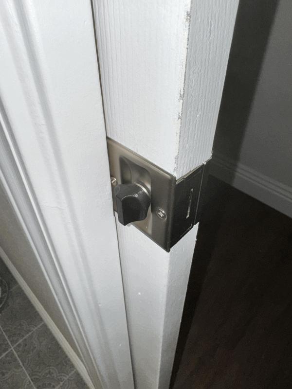 Pocket Door Lock Knob   