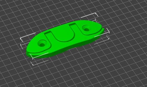 Larger Folding Rope Cleat   