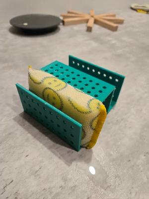 Sink sponge holder   