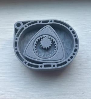 Rotary engine keychain   