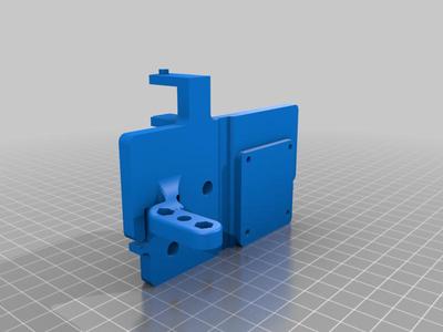 Support de montage tête Héméra sur rail linéaire Ender 5