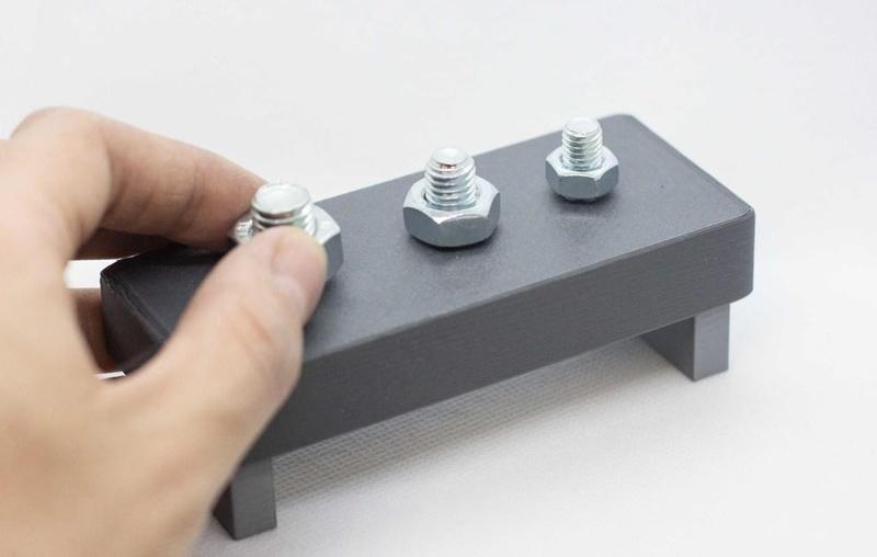 Hand rehabilitation tool with screws