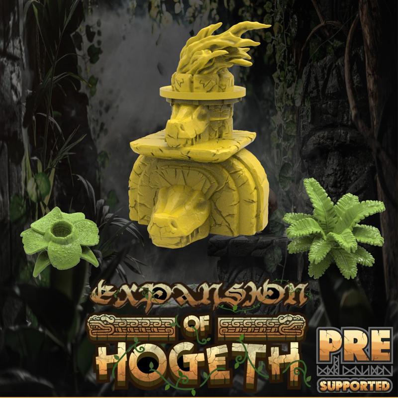 Jungle Terrain, Shrine & Plants