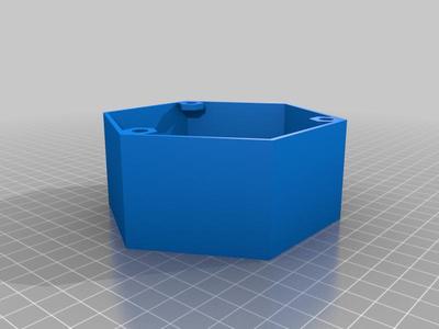 Magnetic Hexagonal Lidded Box