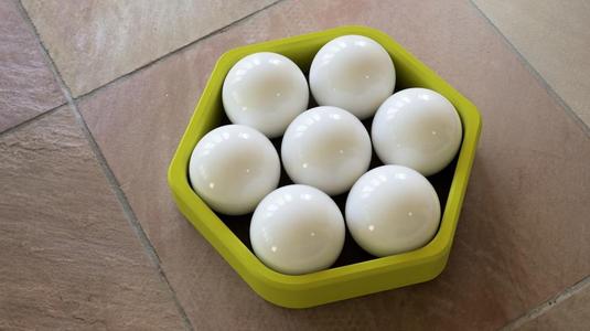 7-Ball Billiards Rack, 47mm