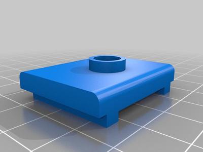 Raspberry Pi Camera glare guard case (bed mount remix included)
