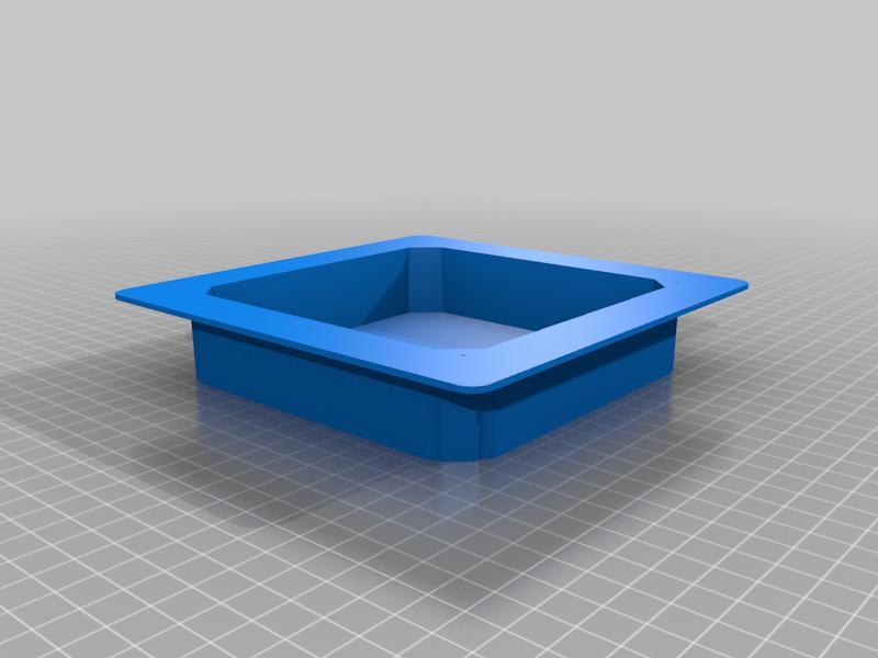 recessed lens board copal #0 162mm x 162mm
