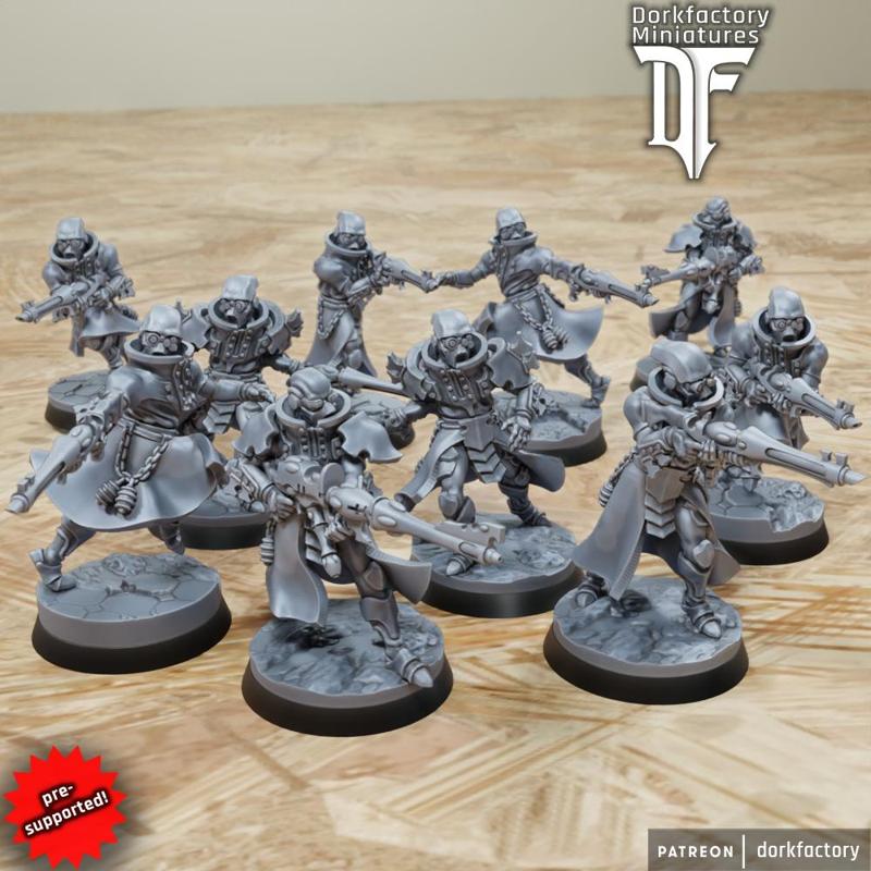 House Guard Squad | dark evil cyborg space pain elf of elves