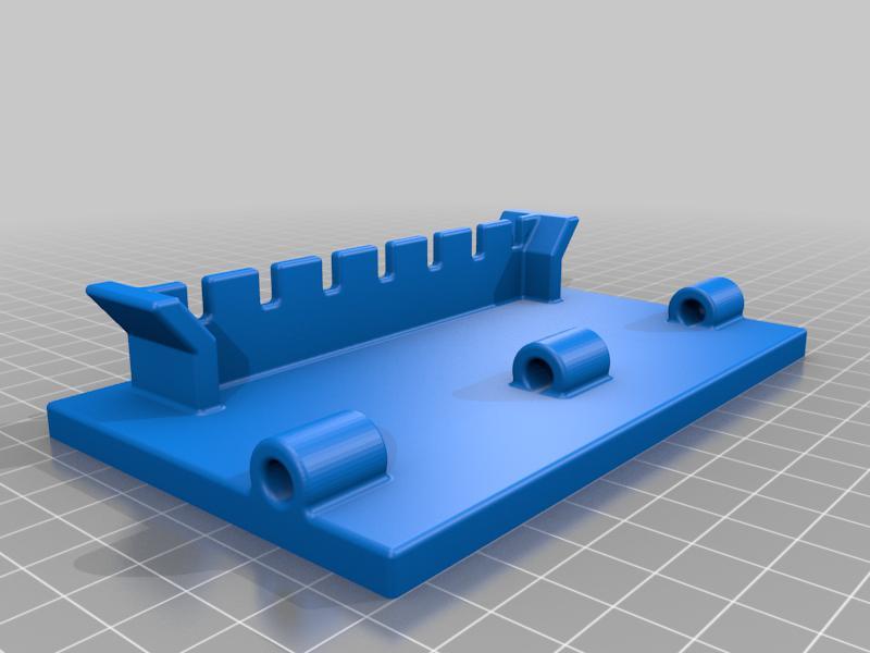 Probe holder for BBQ grill