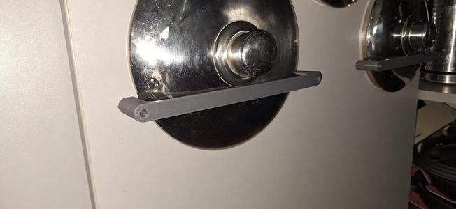 Pot lid holder/mount   