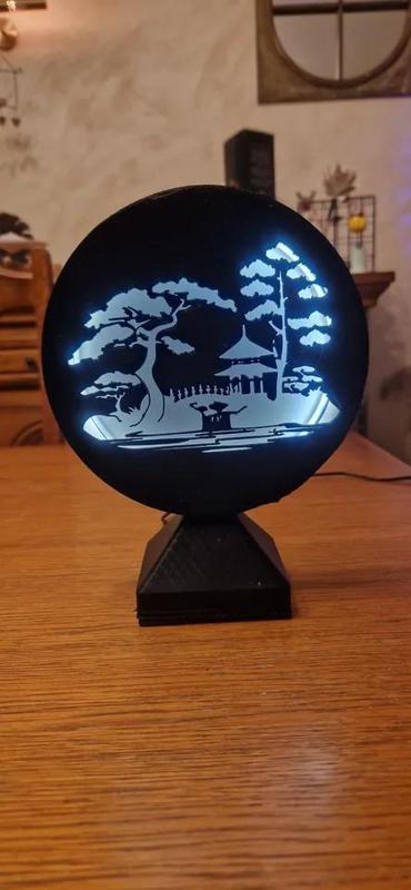 LED USB 5V Lamp - Japanese Garden   