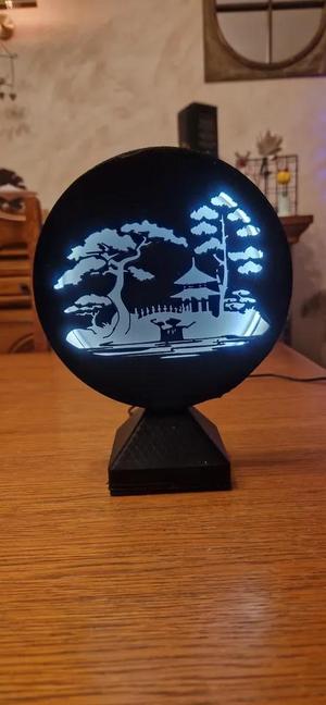 LED USB 5V Lamp - Japanese Garden   