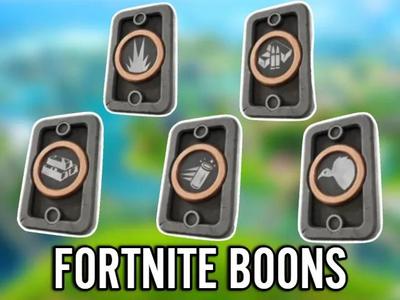 Fortnite Boons   