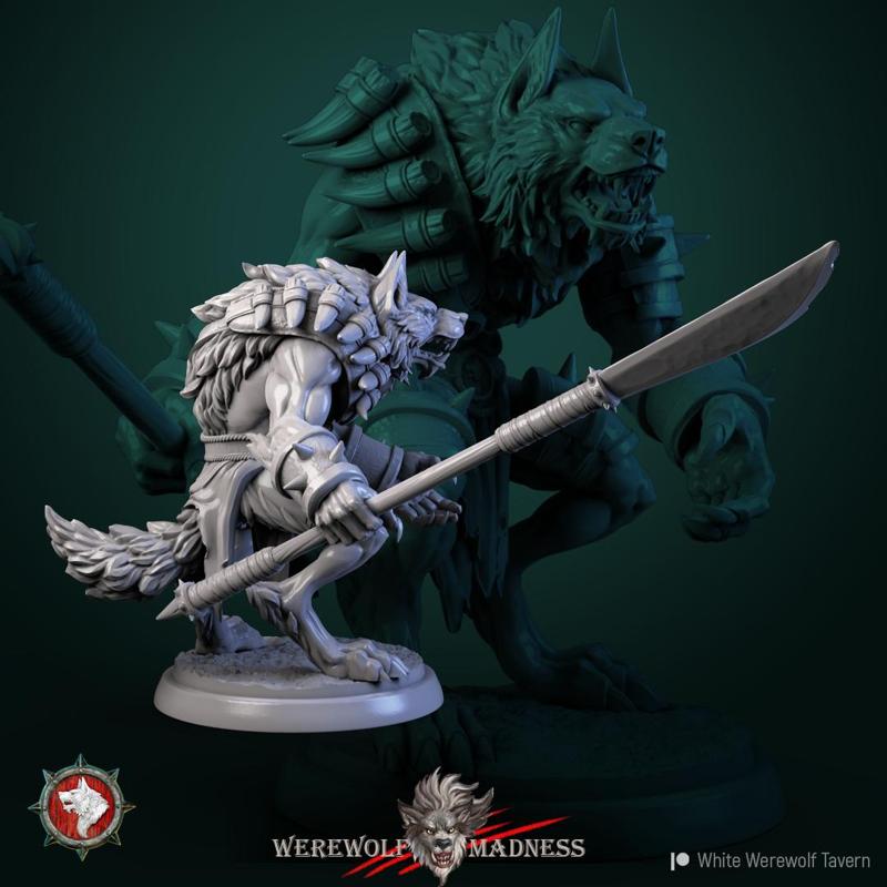 Werewolf warrior V4 32mm pre-supported