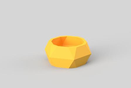 GEOMETRIC PLANT VASE