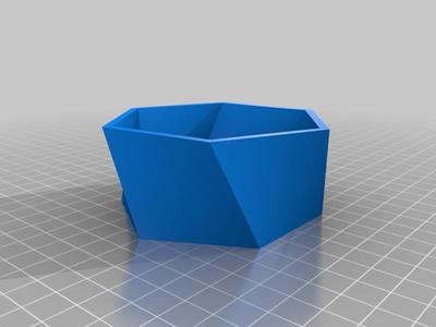 Twisted Hex Pot