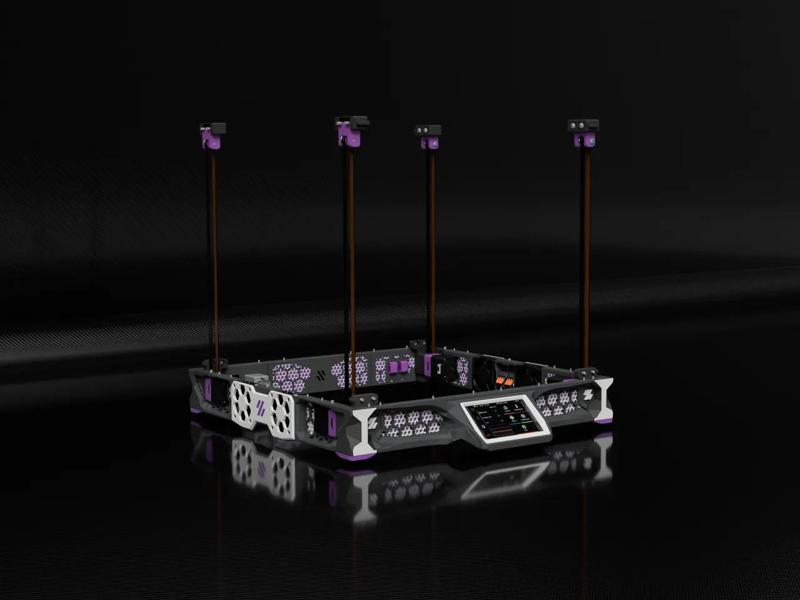 VORON 2.4 G2XL Stealth Skirts 300 & 350 - Cheese Grater & Hexagon   