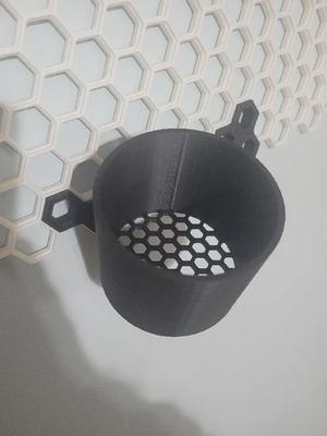 Honeycomb Storage Wall Water Bottle Holder   