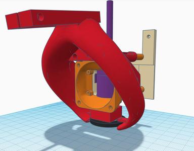 Tenlog TL-D3 pro cooling fan duct