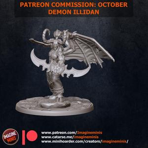 Patron Commission October: Demon Elf