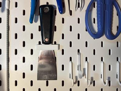 Ikea Skadis Putty Knife/Scraper Holder