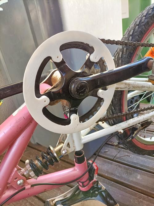 protecteur chaine vélo