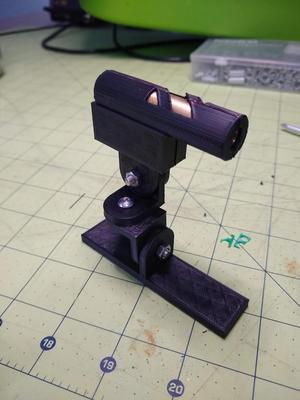Laser mount for Halloween Swamp