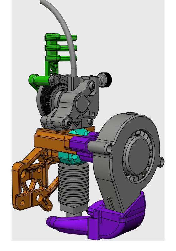 VZ-HextruDORT Kingroon Kp3s