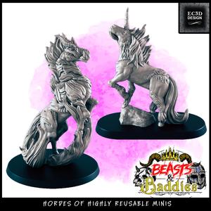 Support-Free Unicorn and Nightmare [Beasts and Baddies]