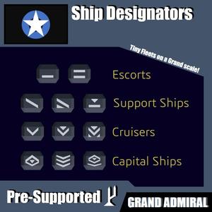 SCI-FI Ships Token Pack - Ship Designators - Presupported