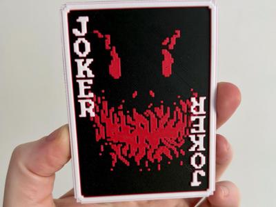 Balatro Joker - Scary Face - Hueforge