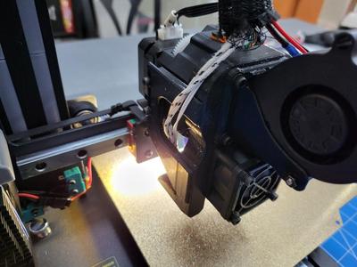Kingroon KP3S Peanut Fan Duct for BMG Extruder