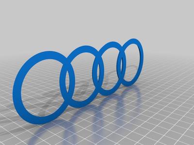 B5 Audi Trunk Emblem / Audi Rings
