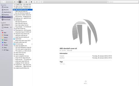 Door Bell push button cover