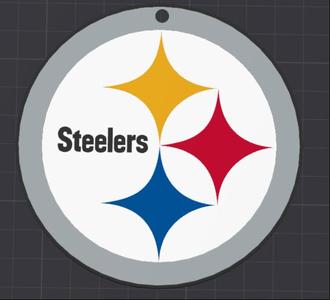 NFL Steelers Keychain