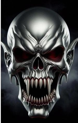 Vampire skull   