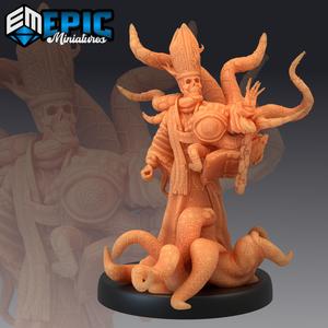 Eternal High Priest Attacking / Ghost of Death / Magic Skeleton / Necromancer / Graveyard Encounter