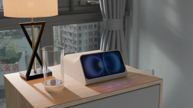 DN40 Standby Dock – MagSafe, Apple Watch & Extra Wired Charging Slot - by overwerk and Scott Yu-Jan. Dieter Rams inspired. for Iphone 15.   