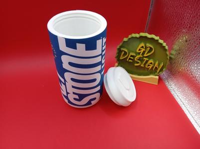 Keystone Light Beer Can JEWELRY OR STASH BOX WITH SCREW CAP And Label