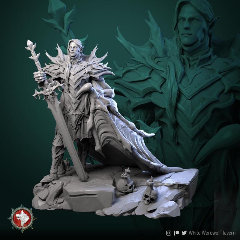 Hork Merciful 32mm and 75mm pre-supported + dnd 5e stats block