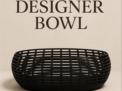 Modern Bowl, Centerpiece Dish, Serving Tray