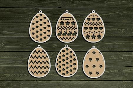 Easter Egg Ornaments