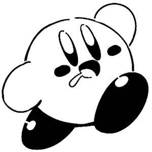 Kirby stencil 7