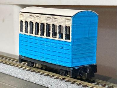 HOn30 scale Skarloey Coach