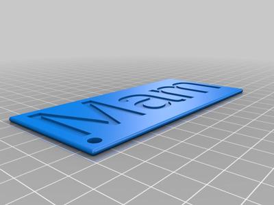 Name tag
