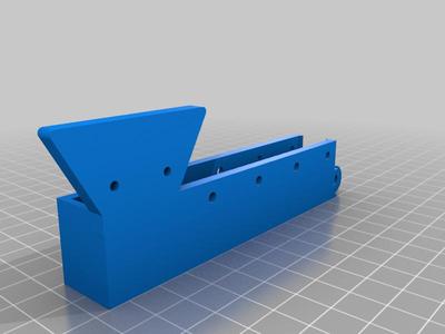 Heated Bed Cable Chain Attachment