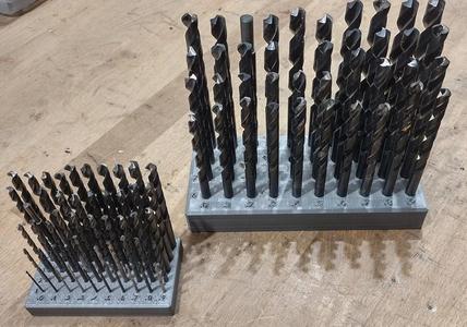 Bohrerbrett 0,1mm steigend