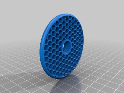 Comandante Coffee Grinder Crank Lid Honeycomb lens