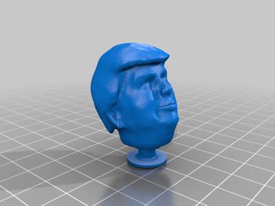 Donald trump croc charm.