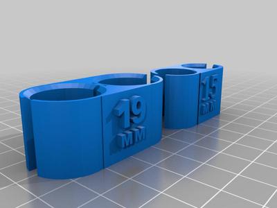 Set of 15mm and 19mm Rod Holders